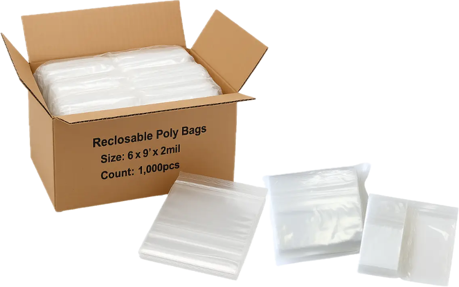 Reclosable Poly Bags 2 Mil