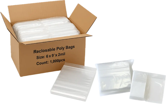 Reclosable Poly Bags 2 Mil